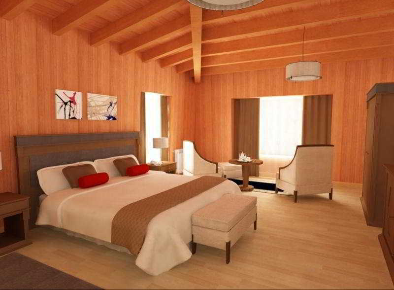 Alma Del Lago Suites & Spa San Carlos de Bariloche Exterior photo 3D rendering of a bedroom